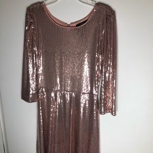 Sparkly pink dress